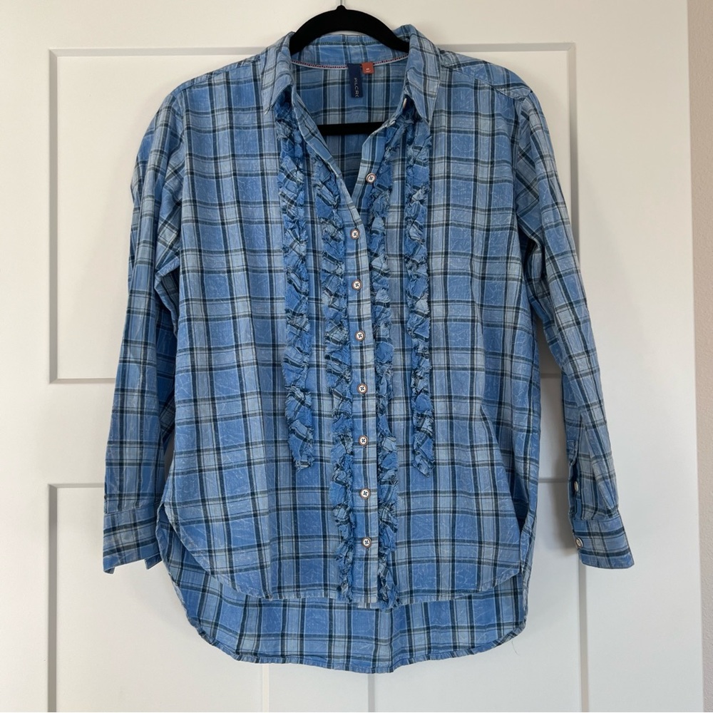 Anthropologie Pilcro Button Up Flannel